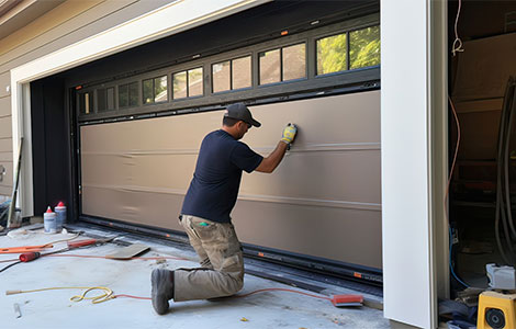 How Garage Door Panel Replacement Impacts Home Value